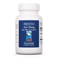 Allergy Research Group Zen Sleep Supplement - Supports Normal Healthy Sleep, P5P, 5-HTP, GABA, L-The
