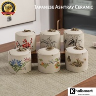 Premium Ceramic Ashtray Japanese Ashtray Aesthetic Ashtray