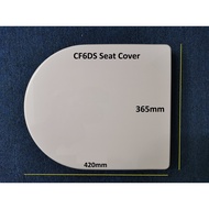 KiaQuest - Johnson Suisse COMO / Claytan USC245MSHDWT OEM Replacement Toilet Seat & Cover. (CF6DS) O