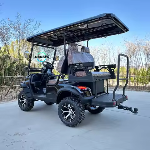 80-100km Mini 30km/h Club Carts Buggy 2 Seat Single an Electric Golf Cart for Golf Courses