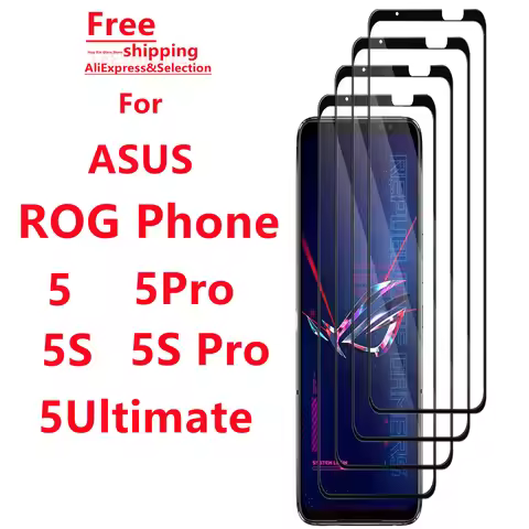 For ASUS ROG Phone 5/5Pro 5s/5s Pro 5 Ultimate Tempered Glass Screen Protector