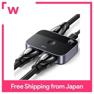 UGREEN HDMI 2.1 Switcher 8K6 0Hz สวิตช์ HDMI 2อินพุต1เอาต์พุต Ultra HD รองรับ4K120Hz 3D HDR Dolby 48