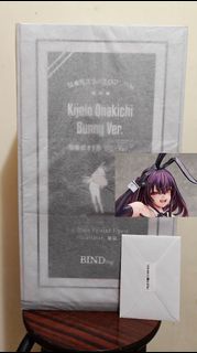 🌟日版特典版🌟 全新 Native BINDing 騎乘院 兔女郎 1/4 figure 特典版 (明信片) 朝凪 騎乗院オナ吉 バニーVer 手辦 公仔 4589890602205