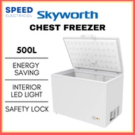 [SABAH ONLY] SKYWORTH CHEST FREEZER 450L BD-500 冷冻柜 冷藏冰箱 PETI AIS BEKU FREEZER BESAR