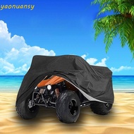 YAONUANSY ATV Cover, Heavy Duty Waterproof 4 Wheeler Quad Bike Storage Cover, Basic Edition Windproo