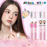 JILL LEEN 蜡笔小新联名双头唇釉 Lip Oil  Crayon Shin-Chan Camellia Lip Essence Care Moisturize Lip Oil Lip Balm