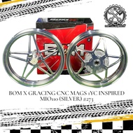 BOM X GRACING CNC MAGS 1YC INSPIRED MIO110 (SILVER) 273