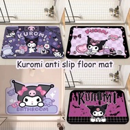 Kuromi Room Decor Room Floor Mat Bathroom Decor Kuromi Room Decorations Cute Things for Room
