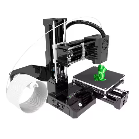 K9 Mini FDM 3D Printer Entry Level Desktop One Key Printing 100*100mm Compatible PLA TPU 1.75mm Fila