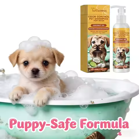 Hypoallergenic Dog Shampoo Removing Stain Eliminate Body Odors Relieve Itching Smooth Hair Without T