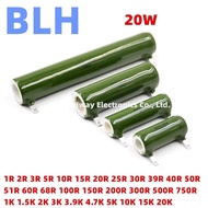 RX20 ZG11 Glazed Resistor Ceramic Capacitor 20W 500R 750R 1K 1.5K 2K 3K 3.9K 4.7K 5K 10K 15K 20K ohm