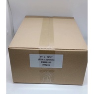 A4 Brown Envelope(250pcs)9”x12.75” Sampul surat A4 coklat 229 x 324mm(250’s)