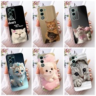For OPPO A5 CPH2727 Cute Cat Doggies Pattern Phone Casing Oppo A5 5G CPH2735 Soft Silicone TPU Case