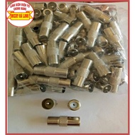 Straight iron TV Jack - 100 pieces in whole package