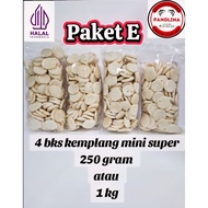 Super mini E package 4 packs x 250 grams (1 kg)