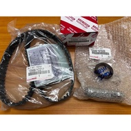 Original Land Cruiser LC100 1HDFTE Timing Belt Set ( Timing Belt , Tensioner , Idler Bering , Oil Se