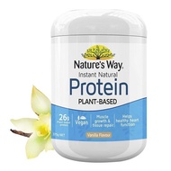 Natures' Way Plant Soy Protein Powder Nutritional Immunity Protein Powder Vanilla Flavor