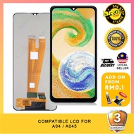 BROSHOP Compatible Lcd For SAM A04 / A04e / A04s / A042 / A045 / A047 Touch Screen Digitizer Skrin M