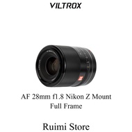 Viltrox 28mm F1.8 Full Frame Auto Focus Wide Angle Lens for Nikon Z Mount Mirrorless Cameras