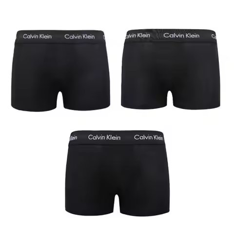Calvin Klein Underwear CK Men Cotton Stretch Panties Underwear Low Rise Boxer Briefs Set NB2614-001