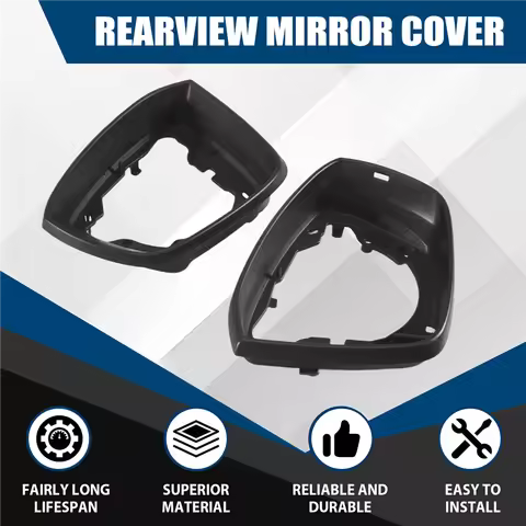 L08A-Side Mirror Frame Holder For Skoda Octavia Mk3 A7 5E 2014-2017 For T-ROC T-Cross 2017-2019 5E08