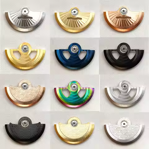 Refit NH35 Rotor NH35 Movement Rotor Fit for NH36 NH38 NH39 7S26 NH35 Movement Pendulum Oscillating 