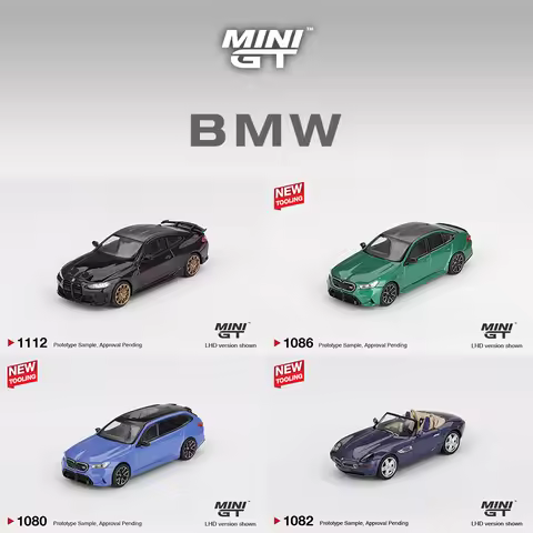 PreSale MINIGT 1:64 BMW M3 Competition Touring M4 M5 Z8 Diecast Diorama Model Collection Toys 1112 1