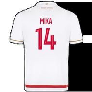 2025 เสื้อฟุตบอลใหม่ POGBA เบอร์ 8 25-26 เสื้อยืดพิมพ์ 3D แขนสั้น เสื้อกีฬาสำหรับผู้ใหญ่และเด็ก