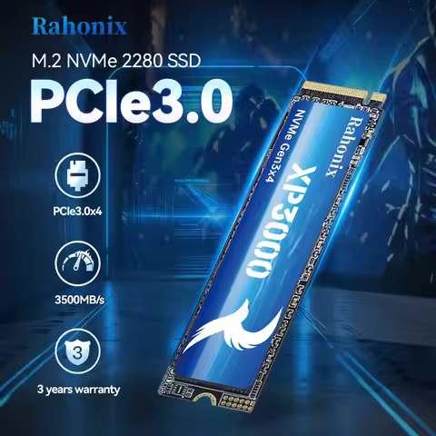 XP3000 SSD M.2 NVMe 2280 512GB PCIe 3.0 M2 3500MB/s M2 2280 Internal Solid State Drive for Laptop De