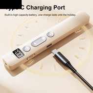 QQMALL Laser Pointer Clicker, 2.4GHz Meeting Wireless Flip Pen Clicker, Durable Infrared Remote Remo