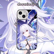 适用 VIVO IQOO13 IQOO12 IQOOZ9 IQOOZ10TurboPro Y36 Y27 V27 手机壳 Genshin Impact Skirk 磨砂彩银