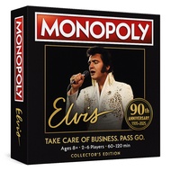 Monopoly Elvis Presley 90th Anniversary Limited Edition |   Commemorative Board Game |   Rock Legend
