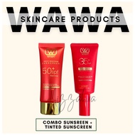 Wawa  Sunscreen + Tinted Sunscreen