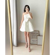 Glam Rose Dress White Birthday Dress Rental