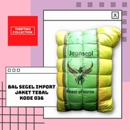 Bal Segel Import Jaket Tebal Korea