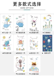 全新 窗貼 玻璃貼膜衛生間推拉門貼紙防走光防窺洗澡間窗貼磨砂窗花窗戶貼紙 w6227