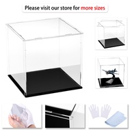 Highly transparent acrylic display box，Used for collecting dolls, figures, and car models， Toy dustproof storage box, high-definition transparent display cabinet