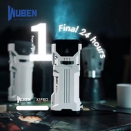 香港行貨 WUBEN X1 PRO 【白色】戶外照明新高度 1萬2300流明 雙21700電筒 TYPE-C充電