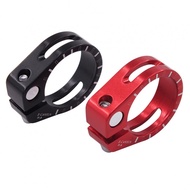Easy to Install Bike Seatpost Clamp in 31 8mm/34 9mm Sizes Black Red Color