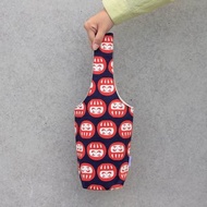 【日本節紗棉】達摩不倒翁 #冰霸杯袋(小)