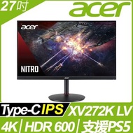 &lt;福利品&gt;acer XV272K LV HDR600(27型/4K/IPS)9805.272KL.301 奇異果3C