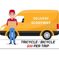 Delivery Services for Bulk Item/Tricycle/Bicycle (islandwide)