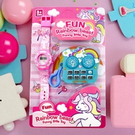 GANTUNGAN Realistic Mini DJ Controller Watch and Keychain for Music Lovers