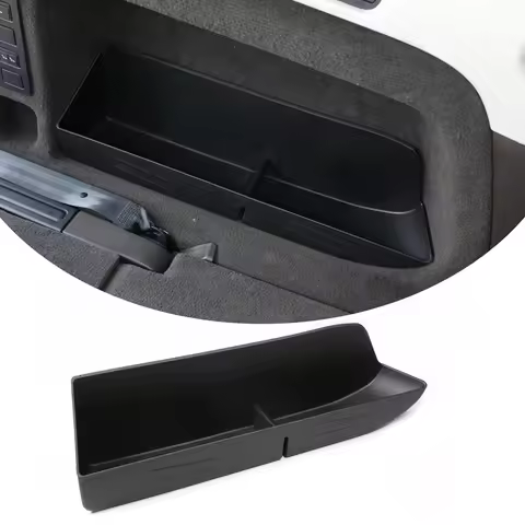 For Land Rover Discovery 5 L462 LR5 2017-2025 ABS Black Car Trunk Multifunctional Storage Box Tray A