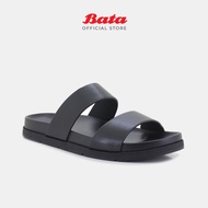 BATA Sanford Men Black Sandal 8316239 Sandal Lelaki