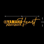 สติกเกอร์ดีคอลสำหรับมอเตอร์ไซค์อุปกรณ์สะท้อนแสง Yamaha R3 Mio 125 Ytx 125 Xmax 300 Fazzio Xtz 125 Xs