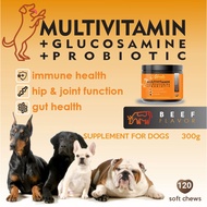 Dog Multivitamin Glucosamine + Probiotics