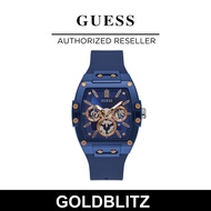 Guess GW0203G7 Men's Analog Watch Blue Silicone Watch