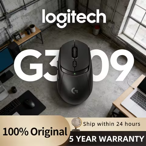 Logitech G309 Lightspeed Wireless Gaming Mouse LIGHTFORCE Hybrid Switches Hero 25K Sensor 300+hr Bat