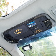 [Car Storage] Sun Visor Storage Multifunctional Card Holder Interior Sunshield CD Cover Glasses Hold